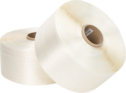 Polyesterband (textielband) 19 mm x 600 meter wit