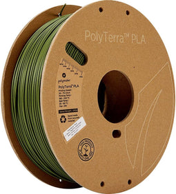 Polymaker 70957 PolyTerra Filament PLA kunststof Gering kunststofgehalte 1.75 mm 1000 g Legerdonkergroen 1 stuk(s)