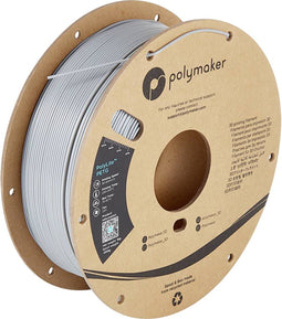 Polymaker PB01003 PolyLite Filament PETG Hittebestendig, Hoge treksterkte 1.75 mm 1000 g Grijs 1 stuk(s)