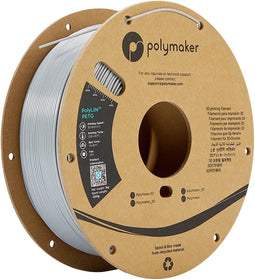 Polymaker PB01016 PolyLite Filament PETG Hittebestendig, Hoge treksterkte 2.85 mm 1000 g Grijs 1 stuk(s)