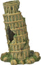 Polyresin Toren Van Pisa Groen 15cmx11cmx22cm