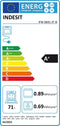 Polyrytische Oven Indesit IFW6841JPIX 3300W 71 L