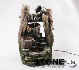 Polystone fontein L Ardeche van Stone-Lite