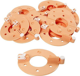 Pom pom maker, d: 7 cm, 12 stuks