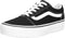 VANS WM Ward Platform (Canvas) Black/White -Maat 37