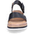 Gabor 62.744.57 - Sandalen - Chunky plateauzool - Zwart