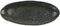 Pomax Basalt ovaal bord - set van 4