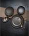 Pomax Basalt ovaal bord - set van 4