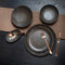 Pomax Basalt ovaal bord - set van 4