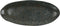 Pomax Basalt ovaal bord - set van 4