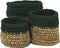 pomax nourio jute manden set van 3