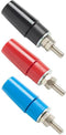Pomona Electronics 73098-6 Montage veiligheidsbus Blauw