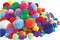 Pompons | Assorti | 0.5-5 cm | 300 stuks
