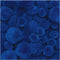 Pompons | Blauw | 20/25/30 mm | 100 stuks