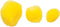 Pompons | Geel | 20/25/30 mm | 100 stuks