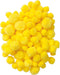Pompons | Geel | 20/25/30 mm | 100 stuks
