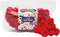 Pompons | Rood | 20/25/30 mm | 100 stuks