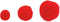 Pompons | Rood | 20/25/30 mm | 100 stuks