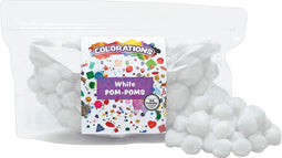 Pompons | Wit | 20/25/30 mm | 100 stuks