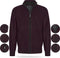 Cappuccino Italia Bounded Jacket - Heren Vest - 100% Polyester - Burgundy (L)