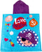 Poncho-Handdoek met Capuchon Love Pirates Blauw (60 X 120 cm)