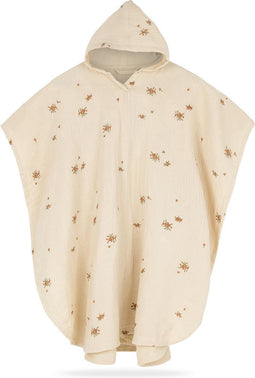 Poncho small Havtorn - 60 X 60 cm - 1 tot 3J - Tetra biologisch katoen