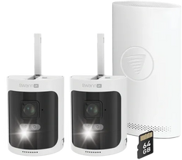 Swann AllSecure4K - Draadloze Beveiligingskit - 4K kleurenvideo met 2 camera's (2 stuks)