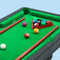 Pooltafel Colorbaby 44,5 x 13 x 24,5 cm