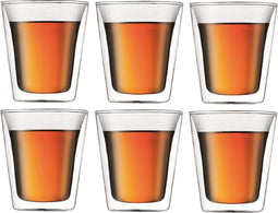 Bodum Canteen - Set van 6 dubbelwandige glazen 0,1 L (6 stuks)