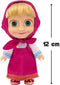Pop en knuffeldoos - MASHA EN DE BEER - Masha 12 cm en Michka 20 cm - vanaf 3 jaar - MHA21