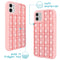 Pop It Fidget Toy - Pop It hoesje voor de iPhone 12 (Pro) - Roze
