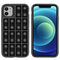 Pop It Fidget Toy - Pop It hoesje voor de iPhone 12 (Pro) - Zwart