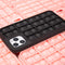 Pop It Fidget Toy - Pop It hoesje voor de iPhone 12 (Pro) - Zwart