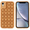 Pop It Fidget Toy - Pop It hoesje voor de iPhone Xr - Goud
