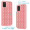 Pop It Fidget Toy - Pop It hoesje voor de Samsung Galaxy A02s - Roze