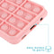 Pop It Fidget Toy - Pop It hoesje voor de Samsung Galaxy A02s - Roze