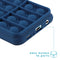 Pop It Fidget Toy - Pop It hoesje voor de Samsung Galaxy A21s - Donkerblauw