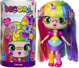 Pop - LANSAY - 55101 - Decora Girlz - Mini-modepoppen om aan te passen - Decora