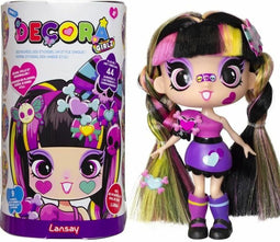 Pop - LANSAY - 55103 - Decora Girlz - Mini-modepoppen om aan te passen - Luna