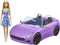 Pop Mattel Barbie And Her Purple Convertible