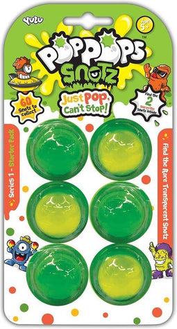 Pop Pops Snotz Start 6 Stuks - Slijm