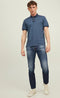 JACK&JONES PREMIUM JPRBLUWIN - Heren Poloshirt - Korte mouw met logoborduring - Maat L