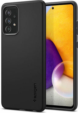 Spigen ACS02323 - Samsung Galaxy A72 - Back Cover - Schokabsorberend - Zwart