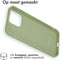 iMoshion Hoesje Geschikt voor iPhone 15 Pro Max Hoesje Siliconen - iMoshion Color Backcover - groen
