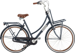 Popal Daily Dutch Basic+ N3 VB Transportfiets - Stadsfiets Dames - 50 centimeter - Petrol Blauw