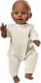 Poppen Brei Overall Ecru, 28-35cm
