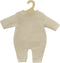 Poppen Brei Overall Ecru, 35-45 cm