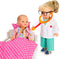 Poppen Doktersoutfit met Stethoscoop, 28-35 cm