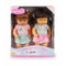 Poppen Set Famosa Ani & Ona 2 Onderdelen 35 cm