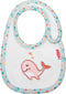 Poppen Slabbetje Roze Walvis